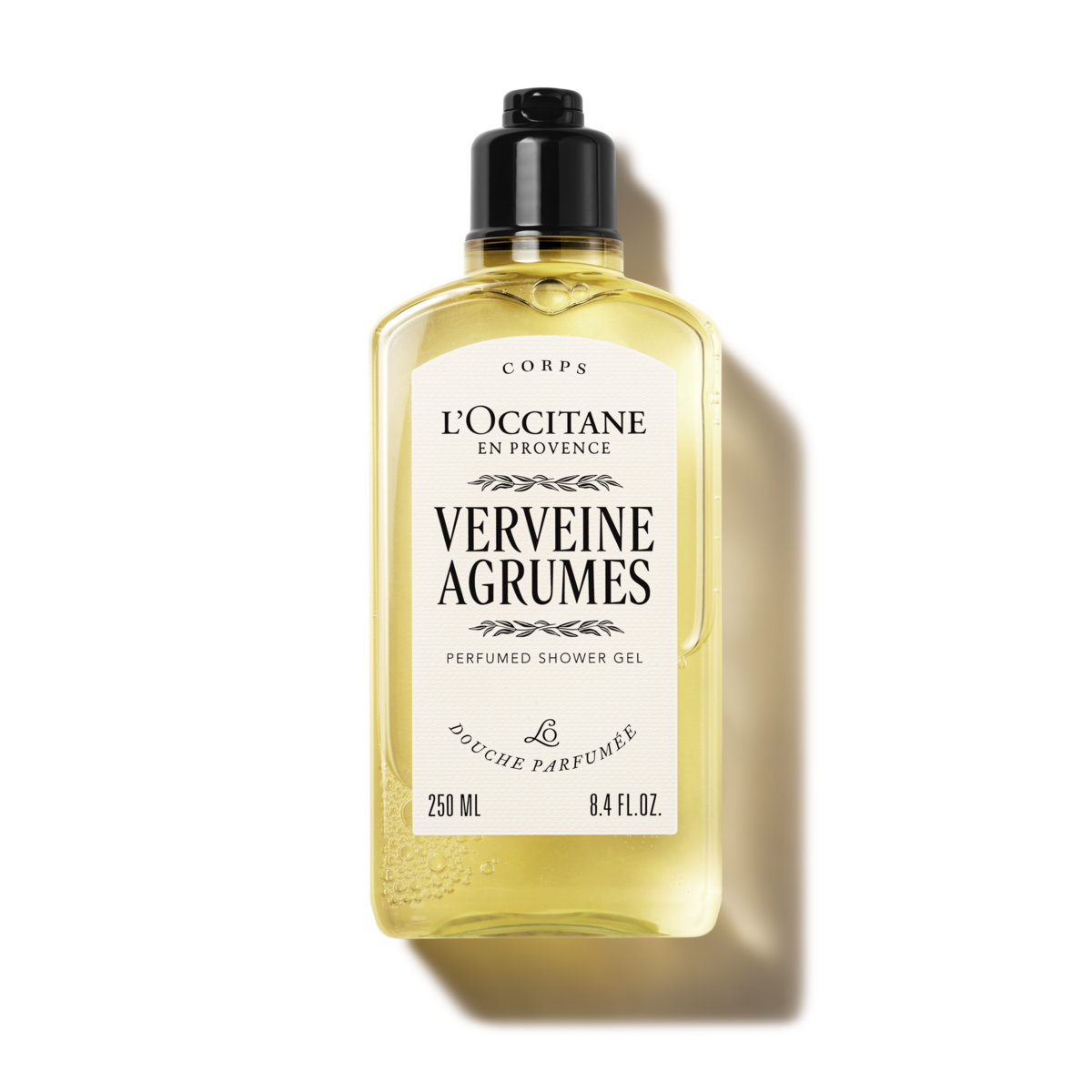 Gel de dus parfumat cu Citrice si Verbina