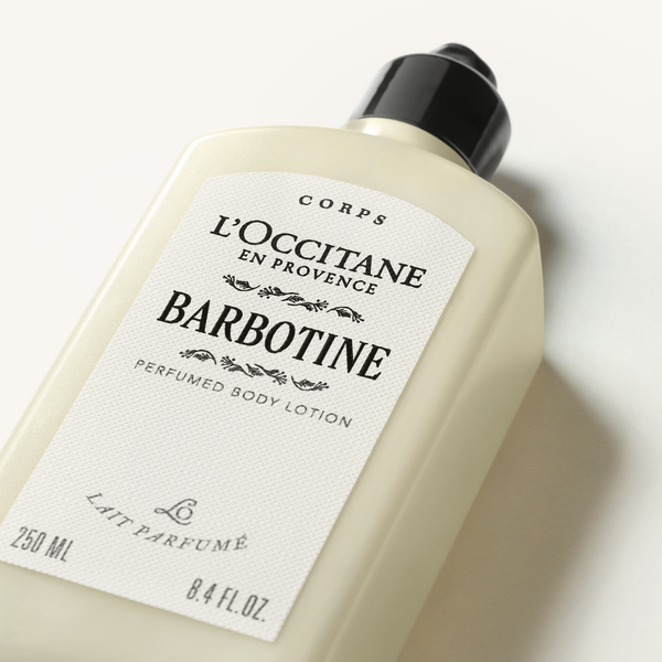 Barbotine body lotion
