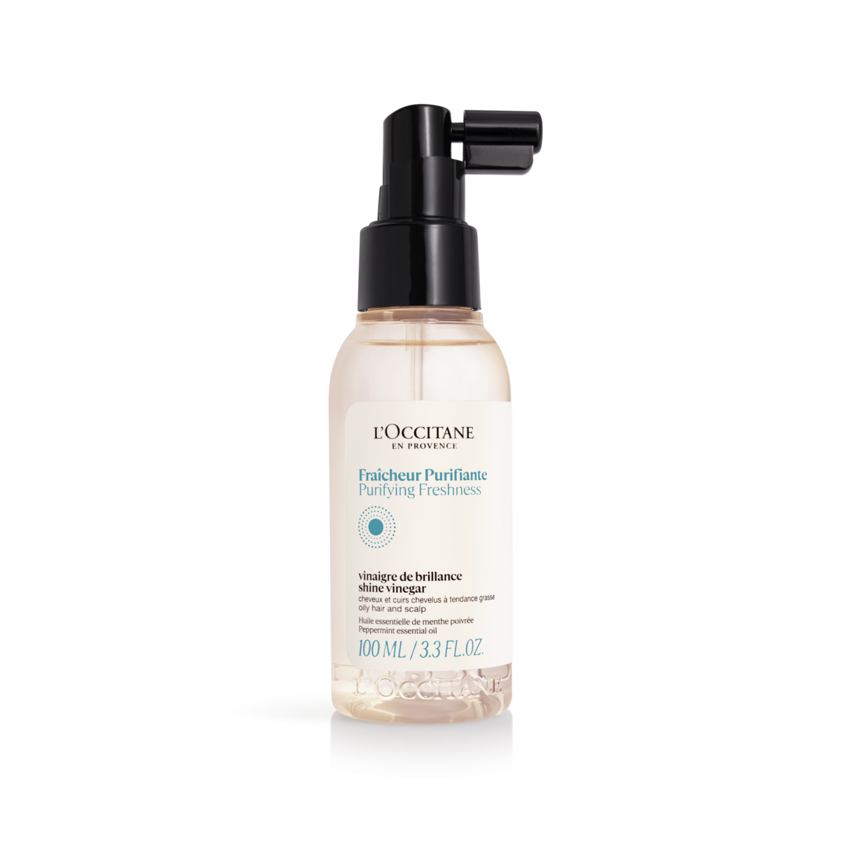 Lotiune pentru par cu otet cu efect de stralucire Purifying