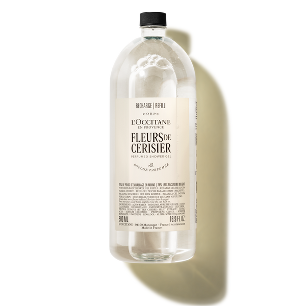 Fleurs de Cerisier shower gel refill 500ML