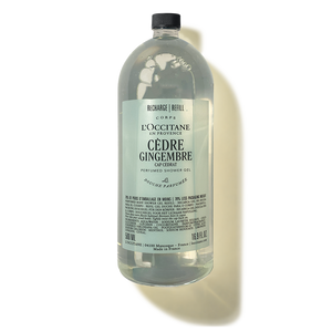 Rezerva gel de dus parfumat Cèdre Gingembre (Cap Cèdrat)