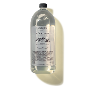 Rezerva gel de dus parfumat Lavande Poivre Noir (L'Occitan)
