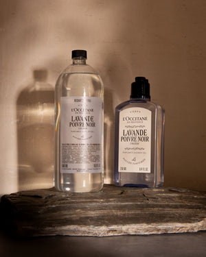 Rezerva gel de dus parfumat Lavande Poivre Noir (L'Occitan)
