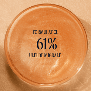 Ulei de corp iluminator cu migdale