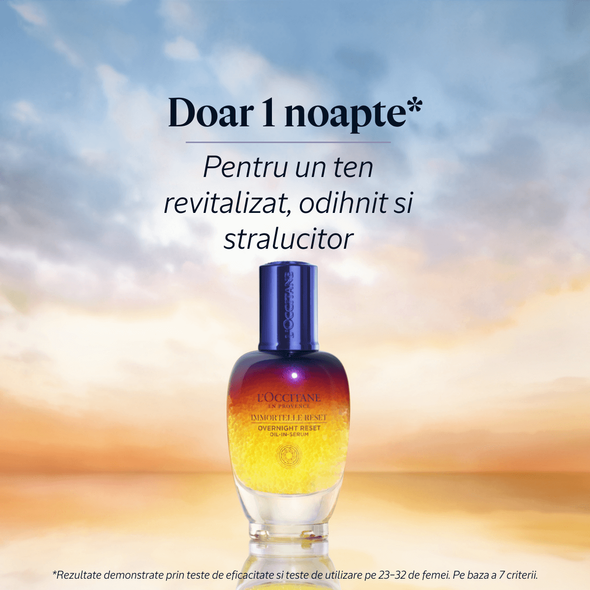 Imortele Overnight Reset Ser pentru fata