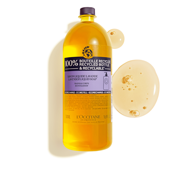 Rezerva sapun lichid cu Shea si Lavanda