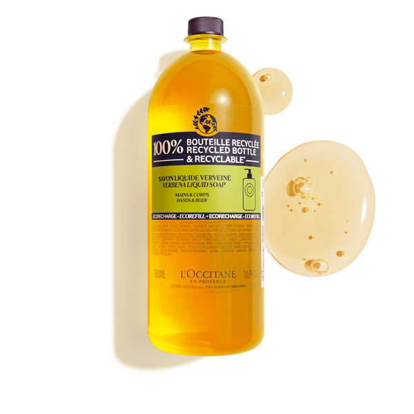 Rezerva sapun lichid cu Shea si Verbina