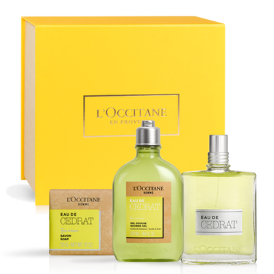 Set Revigorant Eau de Cedrat